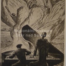 Jan Konůpek (grafika). Foto: Zdeněk Málek