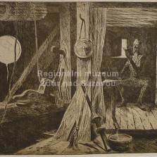 Jan Konůpek (grafika). Foto: Zdeněk Málek