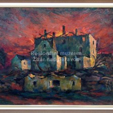 Josef Kosinka: Hořící Tvrz. Foto: Kamila Dvořáková