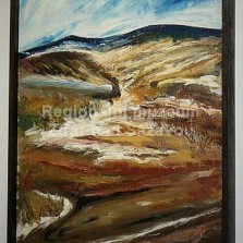 Miloslav Dvořák - obrazy. Foto: Kamila Dvořáková