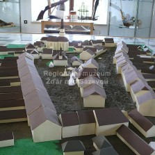 Maketa zachycují Žďár v roce 1850. Foto: Kamila Dvořáková