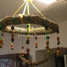 Velikonoční věnec. Foto: Miloslav Lopaur