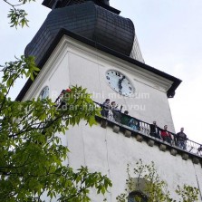 Věž kostela sv. Prokopa ve Žďáře n. S. Foto: Kamila Dvořáková