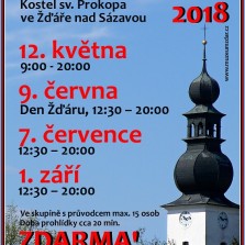 Věž otevřena 2018 - plakát
