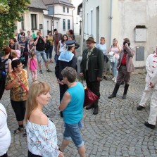 První návštěvníci. Foto: Antonín Zeman