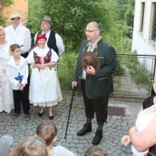 Účinkující se představují. Foto: Antonín Zeman