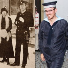 Námořník Bohumír Veselý (Stanislav Mikule). Foto: Antonín Zeman