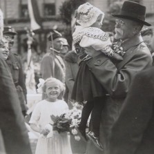 Prezident Masaryk ve Žďáře v roce 1928. Foto: Vilém Frendl