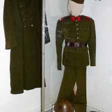 Uniforma prvorepublikového vojáka. Foto: Kamila Dvořáková