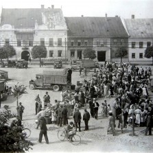 Žďárské náměstí. Foto: sb. rodiny Domesových
