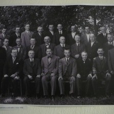 Zastupitelé města v roce 1938. Foto: sb. rodiny Omesových
