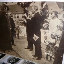 Vítání TGM ve Žďáře v roce 1928. Foto: Archiv RM