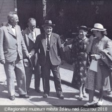 Poslední návštěva Žďáru v roce 1943