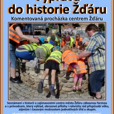 Plakát - Výprava do historie Žďáru pro ZŠ a MŠ (Kamila Dvořáková)