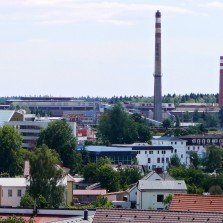 Panorama podniku ŽĎAS na obzoru. Foto: Kamila Dvořáková