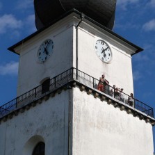 Návštěvníci na věži. Foto: Kamila Dvořáková