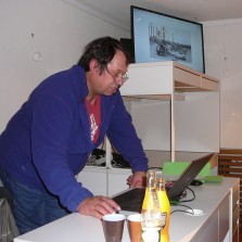 Informacemi sršící Milan Mynář se loučí. Foto: Kamila Dvořáková