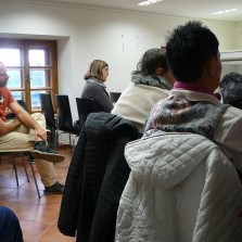 Pozorní posluchači. Foto: Kamila Dvořáková