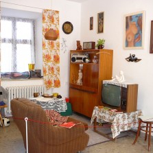 Socialistický obývací pokoj. Foto: Kamila Dvořáková