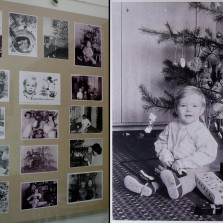 Vánoční fotografie ze 70. a 80. let 20. století. Foto: Kamila Dvořáková