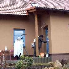 Žid a Smrtka zvoní u dveří. Foto: Libor Lhotský