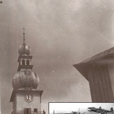 Z věže kostela sv. Prokopa hasiči ohlašovali nálety. Foto: Archiv RM
