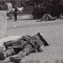 Zabitý německý voják. Foto: Archiv RM