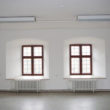 Jeden ze tří vymalovaných výstavních sálů září novotou. Foto: Kamila Dvořáková