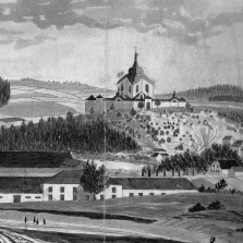 Zelená hora v roce 1840 (foto: Archiv Regionálního muzea)