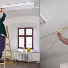 Důkladný úklid po malování. Foto: Kamila Dvořáková