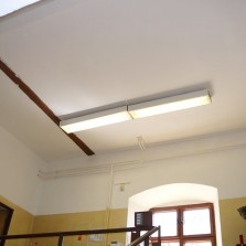 Ten vysoký strop nám dal opravdu zabrat. Foto: Kamila Dvořáková