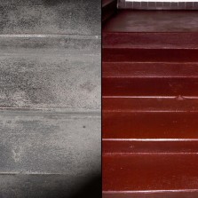 Staré a nové schody. Foto: Kamila Dvořáková