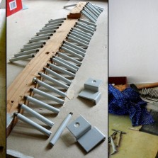 Očistit a natřít je třeba i drobné komponenty vitrín. Foto: Kamila Dvořáková