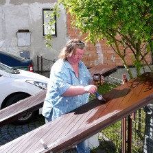 Nový nátěr. Foto: Simona Dajčová