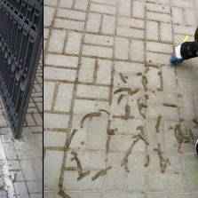 Průvodkyně Simona Dajčová v akci. Foto: Kamila Dvořáková