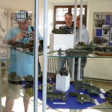 Na výstavě je k vidění více než 250 modelů vojenské techniky. Foto: Kamila Dvořáková