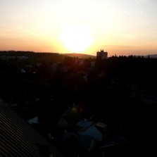 Slunce se chýlí k obzoru. Foto: Kamila Dvořáková
