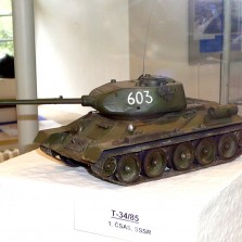 Slavný sovětský tank T-34. Foto: Kamila Dvořáková