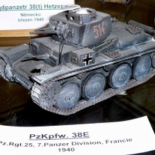 Původně československý tank LT-38. Foto: Kamila Dvořáková