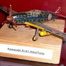 Japonský stíhací letoun Kawasaki Ki-61 Hien. Foto: Kamila Dvořáková