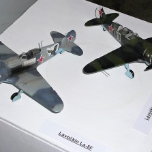 Sovětské stíhací letouny Lavočkin. Foto: Kamila Dvořáková