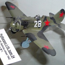 Sovětský stíhací letoun Polikarpov (první léta 2. světové války). Foto: Kamila Dvořáková