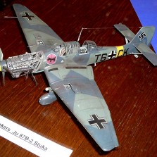 Německý střemhlavý bombardér Junkers Stuka. Foto: Kamila Dvořáková