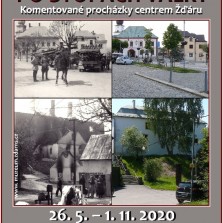 Výpravy po stopách války ve Žďáře - plakát (Kamila Dvořáková)