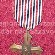 Československý válečný kříž z roku 1939.