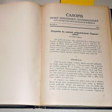 Časopis české společnosti entomologické z let 1912–1915. Foto: Kamila Dvořáková