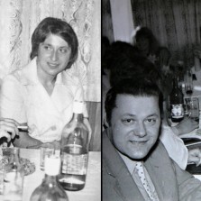 Zábava v pracovním kolektivu. Foto: Archiv rodiny Dvořákových