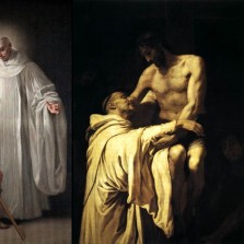 Sv. Bernard v podání Francisca Goyi (1787), Francisca Ribalta (1625–1627) a Juana Correry de Vivar (16. stol.)