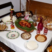 Tradiční vánoční pokrmy. Foto: Kamila Dvořáková