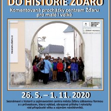 Plakát – Výpravy do historie Žďáru (Kamila Dvořáková)